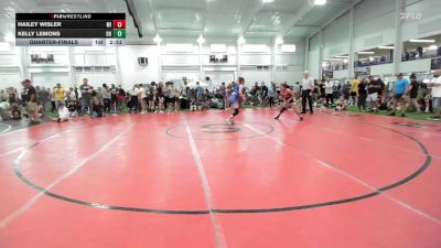 125.6-135.8 lbs Quarterfinal - Hailey Wisler, MI vs Kelly Lemons, OH