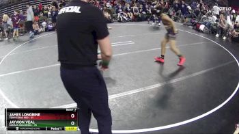 112 lbs Semis & 1st Wrestleback (8 Team) - Jayvion Veal, Kansas Anaconda vs James Longbine, Team Texas Red