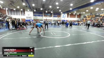 138 lbs Cons. Round 4 - Logan Pistilli, Huntington Beach vs Wade Wallace, Cleveland