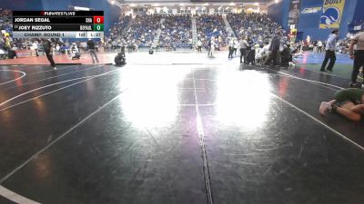 132 lbs Champ. Round 1 - Jordan Segal, Shawnee vs Joey Rizzuto, DePaul Catholic