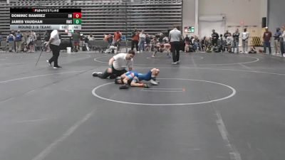 56 lbs Round 3 (6 Team) - James Vaughan, Reaper WC vs Dominic Ramirez, Scuffle Misfits