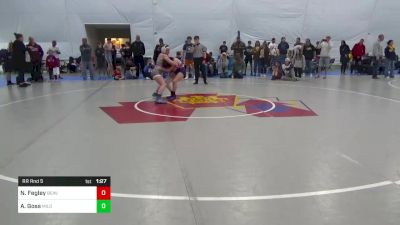 125 lbs Rr Rnd 5 - Neveah Fegley, Beavertown vs Aubrey Goss, Milory