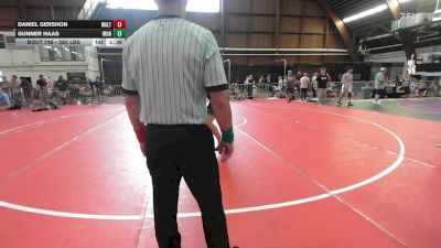 285 lbs Final - Daniel Gershon, Walter Johnson High School vs Gunner Haas, Iron Faith