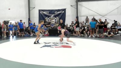 56 kg Semifinal - Hailey Worden, Mat Demon - W vs Payton Hinkle, MGW Monkey Business - W