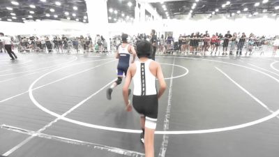 81 lbs Round Of 16 - Christopher Mariscal, Relentless vs Levi Apodaca, Central Coast Most Wanted