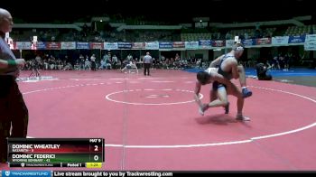 175 lbs Placement Matches (8 Team) - Dominic Federici, Wyoming Seminary vs Dominic Wheatley, Nazareth