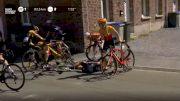 Big Crash Involves Half Of Women's Peloton Before The Cobbles At 2022 Paris-Roubaix Femmes