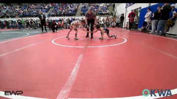 49 lbs Rr Rnd 2 - Jep Victor, Vinita Kids Wrestling vs Michael Cawthorne, Tiger Trained Wrestling