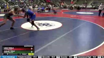 4A 220 lbs Quarterfinal - Shelby Field, Shiloh Christian vs Jace Tinkle, Mountain View