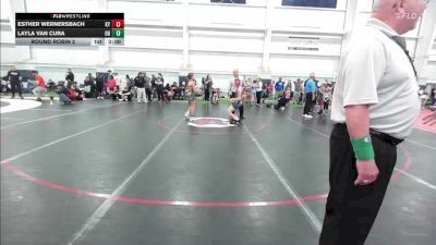 79.6-86 lbs Round Robin 2 - Esther Wernersbach, KY vs Layla Van Cura, OH