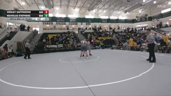 285 lbs 1st & 3rd (16 Team) - Wesley Sappington, Harris County vs Nicholas Stephens, Walnut Grove