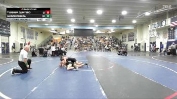 126 lbs Cons. Round 3 - Jayden Parada, La Mirada vs Joshua Quintero, Los Alamitos