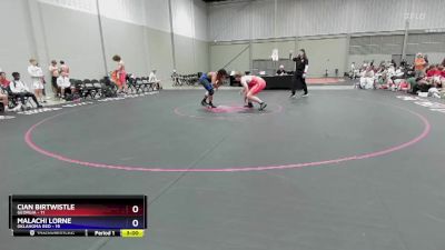 285 lbs Placement Matches (8 Team) - Cian Birtwistle, Georgia vs Malachi Lorne, Oklahoma Red