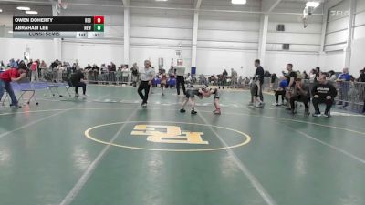 56 lbs Consolation - Owen Doherty, Red Roots WC vs Abraham Lee, New England Gold WC
