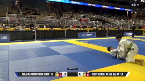 Felipe Gabriel Notari Mafra Teix vs Arnaldo Soares Bandeira Netto 2025 Pan Kids Jiu-Jitsu IBJJF Championship