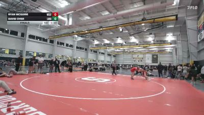 177 lbs Final - Ryan McGuire, West Chester vs David Over, Lancaster