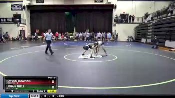 120 lbs Round 3 (8 Team) - Logan Shell, Pell City vs Hayden Bowman, Moody Hs