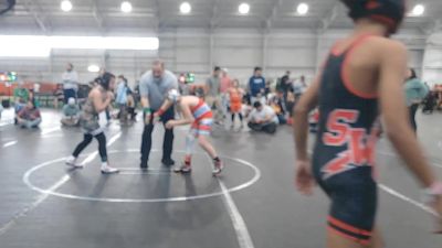 100 lbs Finals (8 Team) - Anthony Quiroz, Contenders WA Blue vs Braxton Crowl, Empyre WC