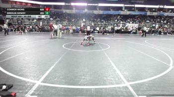 49 lbs 7th Place - Connor Wong, Nebraska Boyz vs Breklin Dowdy, Greater Heights WC
