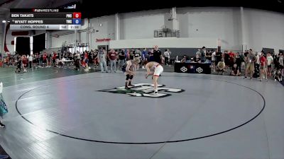 150 lbs Cons. Round 4 - Ben Takats, Perrysburg Wrestling Club vs Wyatt Hoppes, Yorktown Wrestling Club