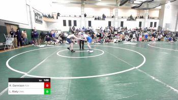 150 lbs Consi Of 16 #1 - Ross Dannison, Pembroke vs Logan Riely, Cumberland