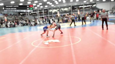 6 - 150 lbs Cons. Round 2 - Zachary Capps, Washington-Liberty (Arlington) vs Colin Dwyer, James W. Robinson