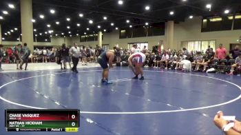 285 lbs Round 3 (6 Team) - Chase Vasquez, WALA vs Nathan Hickham, Indy WC