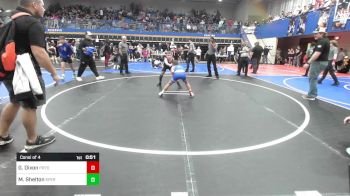 73 lbs Consi Of 4 - Greyson Dixon, Pryor Tigers vs Mose Shelton, Sperry Wrestling Club