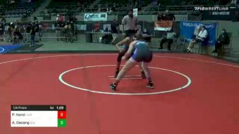 106 lbs Quarterfinal - Peyton Hand, Choctaw Wrestling vs Angelina Daoang, Team 808 HI