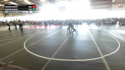42 lbs Rr Rnd 1 - Carson Bailey, Stout Wrestling Academy vs Easton Snook, Team Real Life