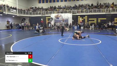 139 lbs R-16 - Mason Kernan, Bethel Park vs Dominic Ferraro, Pine Richland