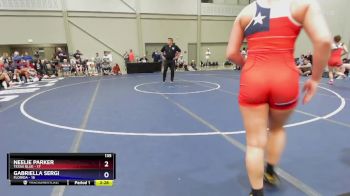 140 lbs Placement Matches (8 Team) - Alicen Dillard, Texas Blue vs Geraldine Honore, Florida