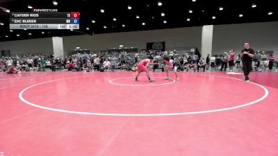 138 lbs Cons. Round 6 - Cayden Rios, TX vs Zac Bleess, MO