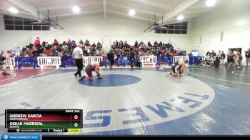 285 lbs Champ. Round 1 - Andrew Garcia, Independence vs Oskar Madrigal, Servite