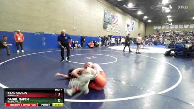 165 lbs Cons. Round 4 - Daniel Nafeh, Beverly Hills vs Zack Savino, Atascadero