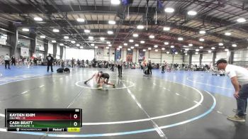 88 lbs Rd# 8- 12:30pm Saturday Final Pool - Kayden Khim, Cali Red vs Cash Bratt, Oklahoma Elite