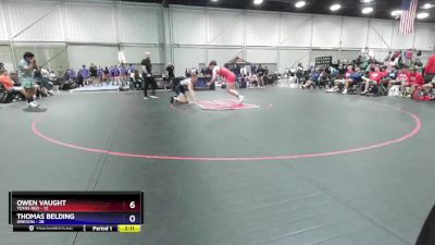 150 lbs 2nd Wrestleback (16 Team) - Owen Vaught, Texas Red vs Thomas Belding, Oregon