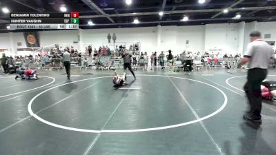 53 lbs Rr Rnd 5 - Benjamin Tolentino, Reign WC vs Hunter Vaughn, Top Rank Hammers