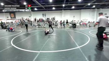 53 lbs Rr Rnd 5 - Benjamin Tolentino, Reign WC vs Hunter Vaughn, Top Rank Hammers