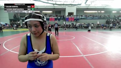 138 lbs Round Of 32 - Salem Soryal, Windsor vs Yatziri Zempoalteca, West Haven