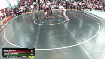 285 lbs Quarterfinal - Jacob Norcross, Bishop Gorman vs Marc Pasqual, Silverado