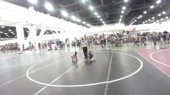 46 lbs Round Of 32 - Loki Camarena, So Cal Hammers vs Kashton Kaylor, Team Aggression