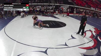 78.1-86.5 lbs Champ. Round 1 - Brylee Janes vs Te'lia Grove, Hawaii