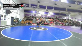 Boys 167 lbs Quarterfinal - Seth Morrison, Live Oak Boys vs Anselmo Gallegos, Chico Boys