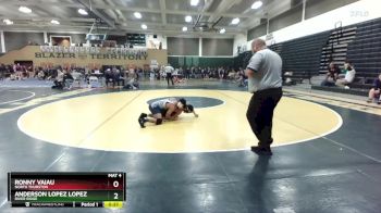 126 lbs Cons. Round 3 - Anderson Lopez Lopez, River Ridge vs Ronny Vaiau, North Thurston