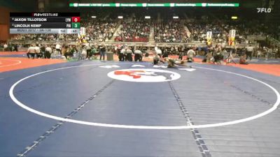 3A-138 lbs Cons. Round 2 - Lincoln Kemp, Pinedale vs Jaxon Tillotson, Lyman