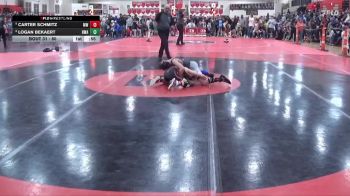 80 lbs Champ. Round 2 - Carter Schmitz, Monticello Warriors vs Logan Bekaert, Heartland Wrestling Academy