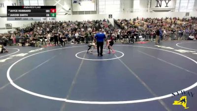 75 lbs Cons. Semi - Jayce Hubbard, Gowanda Wrestling Club vs Jakobi Smith, Club Not Listed