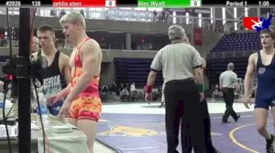 138 lbs true-2nd Alec Wyatt CO vs. zehlin storr MI