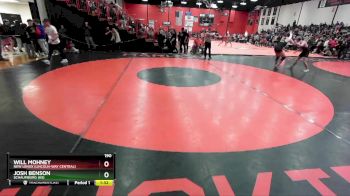 190 lbs Cons. Round 3 - Josh Benson, SCHAUMBURG (HS) vs Will Mohney, New Lenox (LINCOLN-WAY CENTRAL)